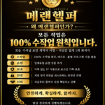메랜 대리 육성 가격표 메랜헬퍼